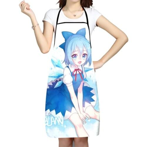 Pripara Idol Time Anime Pattern Oxford Fabric Apron For Men Women Bibs Home Cooking Baking Cleaning Aprons Kitchen Accessory