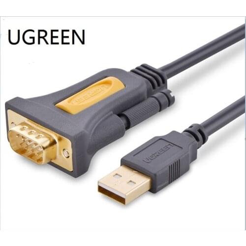 Ugreen USB to RS232 COM Port Serial DB9 Pin Cable Adapter PL2303 for Windows USB OUT RS232 COM