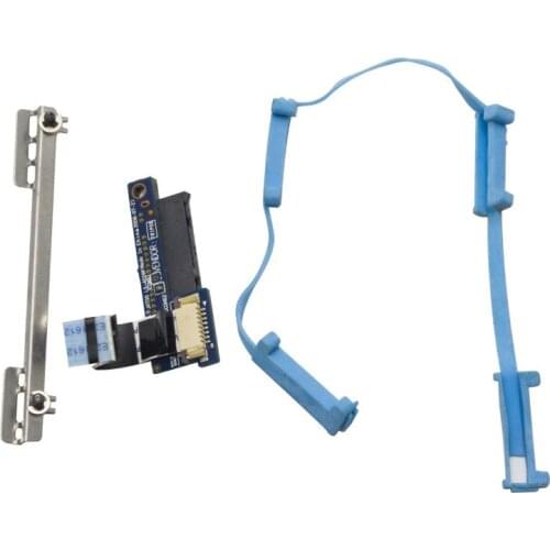 Hard drive HDD kit Connector+Rubber Rails+Caddy bracket KIT for HP Elite Book 2530P