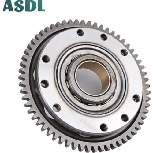 Motorcycle Starter Clutch Gear Assy Kit For BMW F650 F650GS F650CS G650X Aprilia Pegaso 650 Overrunning One Way Starter Bearing