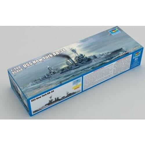 Trumpeter 1/700 06711 USS Battleship BB-34 USS New York model kit