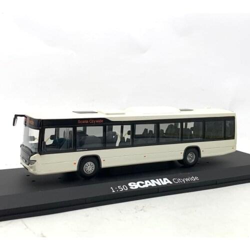 1:50 Diecast Vehicles Scania Bus 25cm Exquisite Simulation Alloy Model Car Collection Ornaments