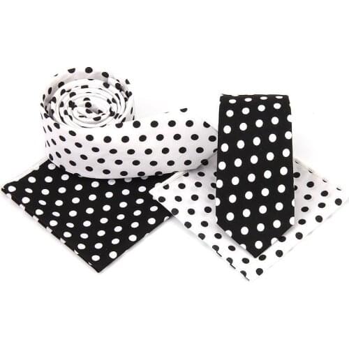 Fashion Necktie Groom Tie And Pocket Square Wedding Birthday Party Gifts Tie For Men Gorgeous Cotton Gravata Slim Arrow Tie Set