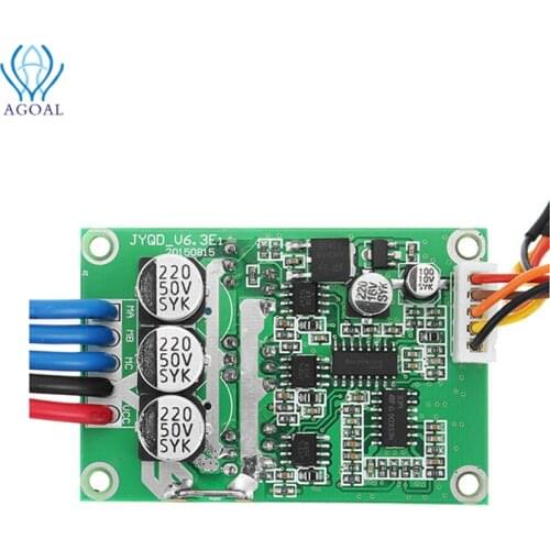 Brushless Motor Controller Driving Board Module DC 12V-36V 500W High Power Tool Speed control