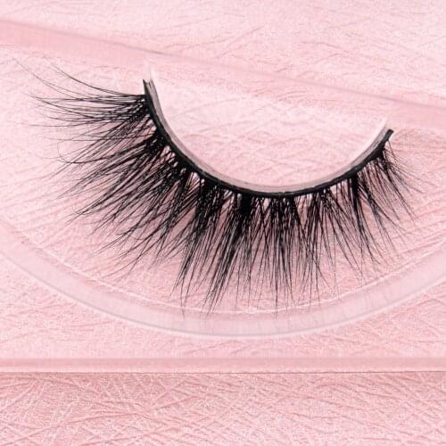 Visofree Mink Lashes 3D Mink Eyelashes Natural Long False Eyelashes 1 pair Handmade Fake Eye Lashes Extension for Beauty E20