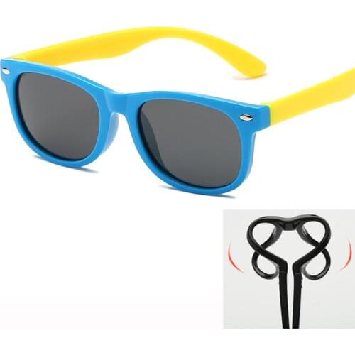 New Polarized Kids Sunglasses Boys Girls Baby Infant Fashion Sun Glasses UV400 Eyewear Child Shades Gafas Infantil
