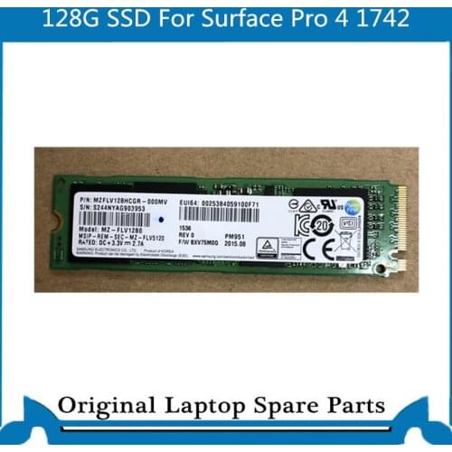 Original 1724 Solid State Disk for Microsoft Surface Pro 4 SSD 128GB