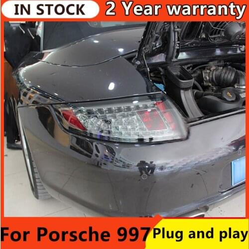 Tail Lamp For Car Porsche 997 2005-2008 911 Tail Lights Led Fog Lights DRL Daytime Running Lights Tuning Car Accessories