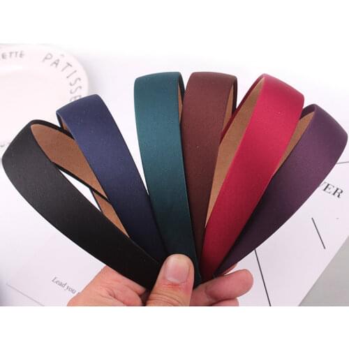 Fashion Headbands for Women Simple Solid Color Hair Hoop Bezel Hair Bands for Girls High Elasticity Headband Hair Accessories