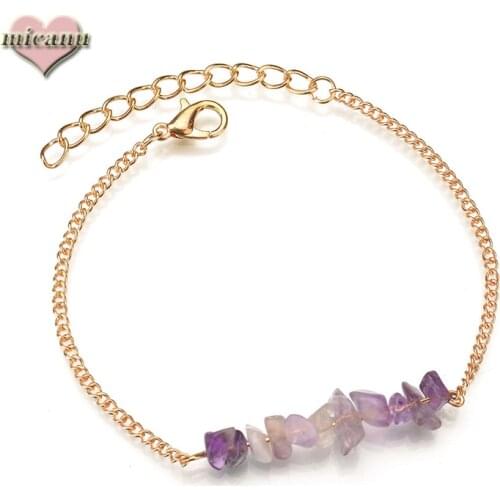 Pulseras Mujer Pierre Naturelle Fashion Miyuki Designer String Hand Made Reiki Bisutería Wholesale Cadeau Femme Lote Charms 2020