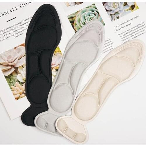 1 Pair Suede Memory Foam Insoles Flat Foot Feet Care Sole Shoe Orthopedic Pads Thermal Sport Sponge Arch Support Insoles Women