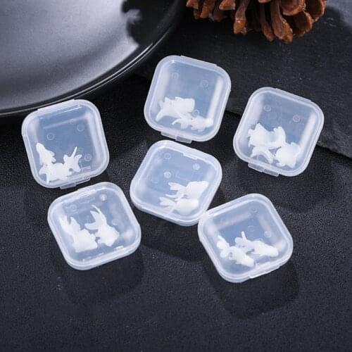 3 Pcs/Set Soft Plastic Goldfish Models Epoxy Filling Material Crystal Resin DIY Crafts 3D Mini Animals Modeling Filler