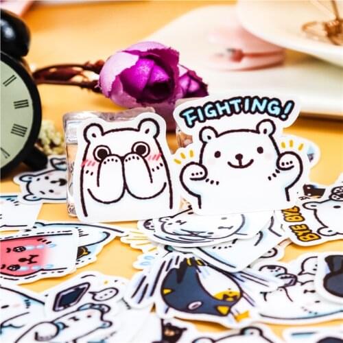 40pcs Creative kawaii Japanese bear diary scrapbooking stickers /decorative sticker /DIY craft photo albums/Children