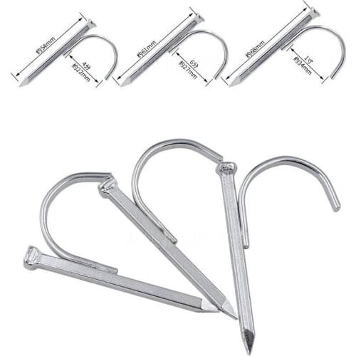 5pcs PPR Cement Steel Nail Water Pipe Hanging Load Fixed Type Hook Wall Install Fasteners Structure Wall Nail Water Pipe Fitting