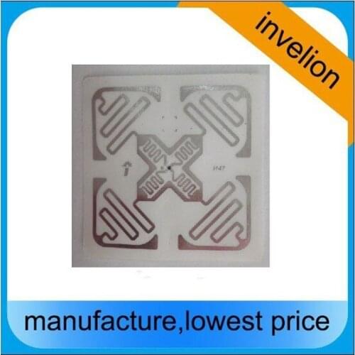 50*50mm UHF rfid tag Adhesive 910mhz long range paper rfid stickers For Warehous Management
