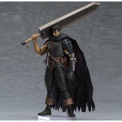 17cm Game Berserk Beruseruku Figma 359 Black Swordman action figure Collection figures toys