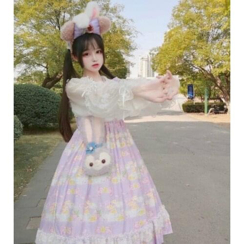 Japanese Lolita Style Harajuku Gothic Dress Bandage Bow Patchwork Girl Cosplay Kawaii Ruffles Sleeveless Party Camisole Dress