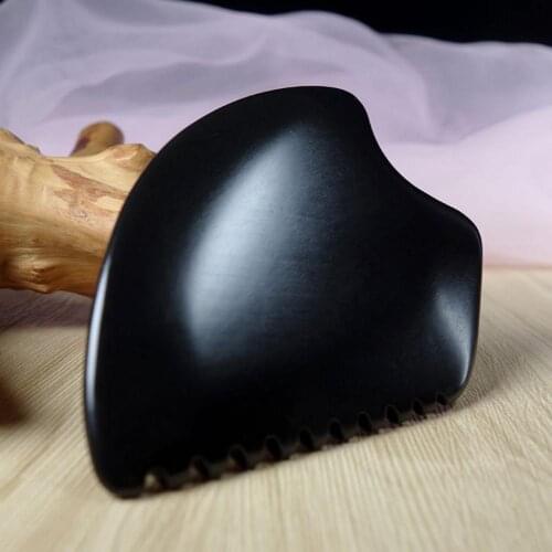 Stone Massage Board Relieve Wrinkles Smooth Stone Spa Relaxing Meditation Face Scraper for Treatment