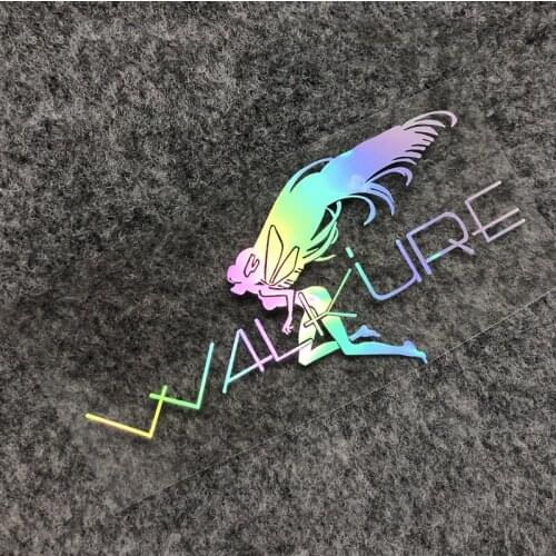 Classic Cartoon Lovely Music Girl Car Decor Styling and Decals Racing Auto Window Tail Body Motorbike Laptop DIY Stickers