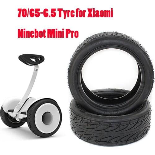 Non-slip Upgraded Tire for Xiaomi Ninebot Mini Pro Electric Balance Scooter Skateboard Tyres Tubeless Vacuum Tire 70/65-6.5 Tyre