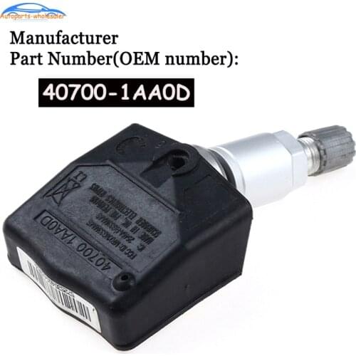 New 40700-1AA0D 407001AA0D For Nissan Titan TPMS Tire Pressure Sensor Monitor TPMS Sensor 315MHZ Car