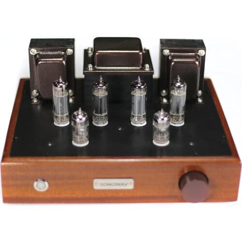 NEW Dynaco 6P14/EL84 10W+10W push-pull circuit amplifier, tube amplifier, 12AX7 push. Frequency response range 20HZ-30KHZ