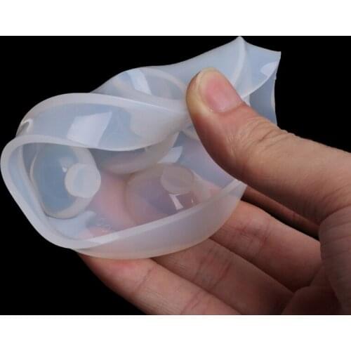 Hemisphere Half Round Silicone Mold Mould For Resin Pendant Jewelry Making Tool