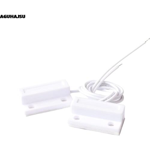 MC-38 MC38 Wired Door Window Sensor 30mm Wire Lengthen Randomly Magnetic Switch Home Alarm System for arduino