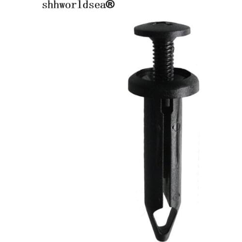 Shhworldsea 100pcs car clip and fastener push type retainer Push-Type Retainer for GM 10195515, Ford N805026S Chrysler 4696488