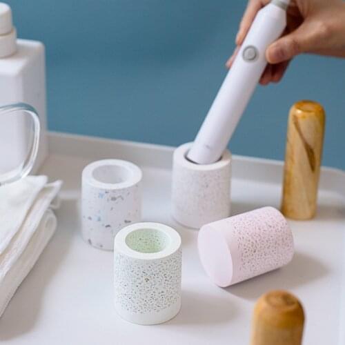 Toothbrush rack Silicone Mold Concrete Bathroom Toothbrush Holder Mold Cement Candle holder Silicon Molds