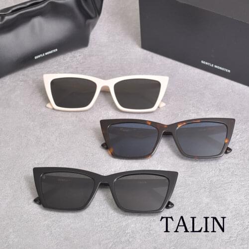 2021 New GM High Quality Korean Brand Cat Eye Sunglasses GENTLE TALIN Women Men Aceate Sun Glasses With Original Packing