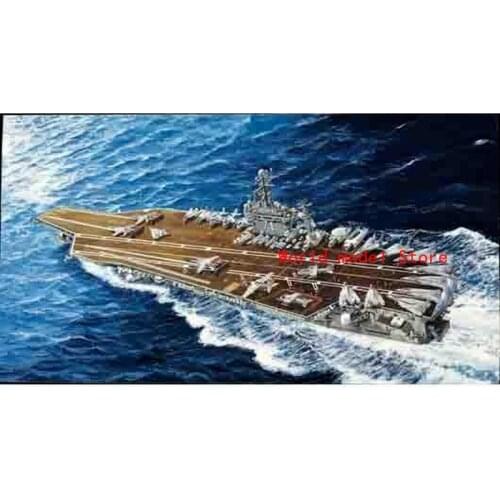 Trumpeter 1/700 05754 USS CVN-71 Theodore Roosevelt 2006 Warship model kit