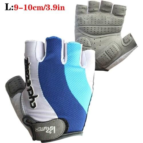 Bicycle Half Fingers Cycling Gloves -Slip -sweat Gel Bicycle Riding Gloves Shock MTB Road Mountain Bike Sports Gloves
