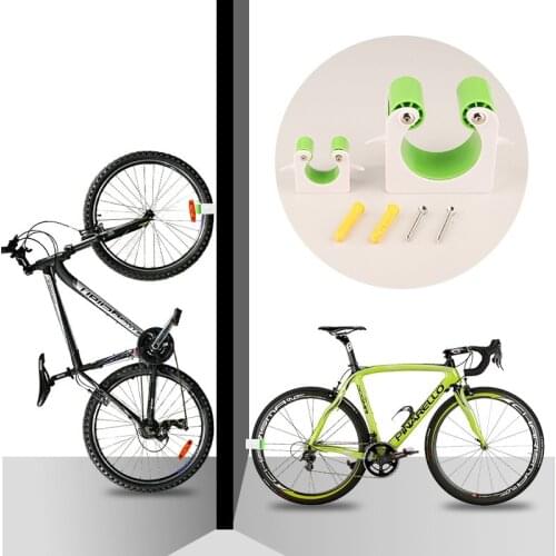 The New Road Bike Wall Mount Hook Bicycle Parking Buckle Portable Wall Rack Indoor Vertical Bracket for Racing Bicycle