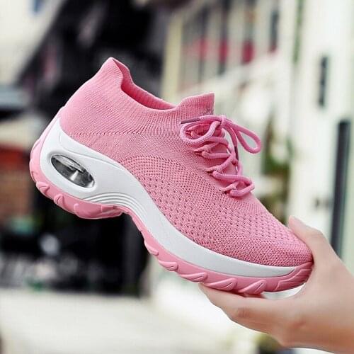 Shoes Woman Sneakers White Platform Trainers Women Shoe Casual Zapatos De Mujer Fashion Womens Shoes Solid Flats