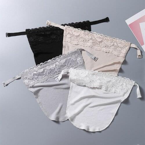 1/3PCS Anti Peep Invisible Bra Woman Ladies Lace Hide Underwear Summer Invisible One Piece Lace Wrapped Chest Bras