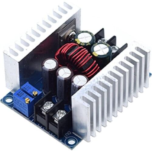 300W 20A DC-DC Buck Converter Step Down Module Constant Current LED Driver Power Step Down Voltage Module Electrolytic Capacitor