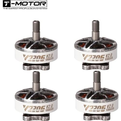 4PCS T-Motor V2306 V2.0 2400KV/1950K 2-4S Brushless Motor for RC Drone FPV Racing RC Quadcopter Multicopter RC Parts Spare Parts