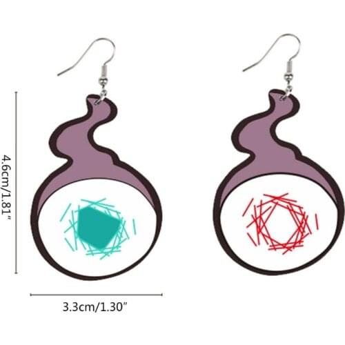 Acrylic Creative Anime Toilet-Bound Hanako-kun Drop Earrings Cosplay Yugi Amane Drop Earring Costume Jewelry Accessories E56A
