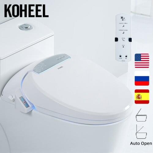 KOHEEL Automatic open toilet seat Auto Open Cover smart toilet seat electronic bidet cover clean dry seat heating