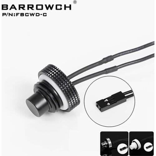 Barrowch PC water cooling fittings Temperature Sensor Stop plug Fitting for water cooler building FBCWD-C