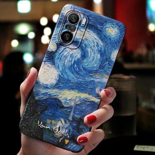 For Xiomi Xiaomi Poco F3 X3 NFC M3 F2 Pro GT Case Cover For Fundas Xiaomi Poco F 3 X 3 GT M 3 Pro Case Cute 3D Art Phone Case