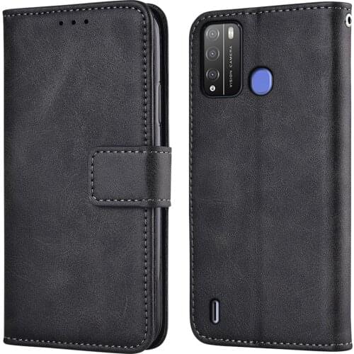 Flip Wallet Case for Itel Vision 1 Pro Leather Phone Case for Vision 1 Pro Cover Book Case for Itel Vision1 Pro Coque