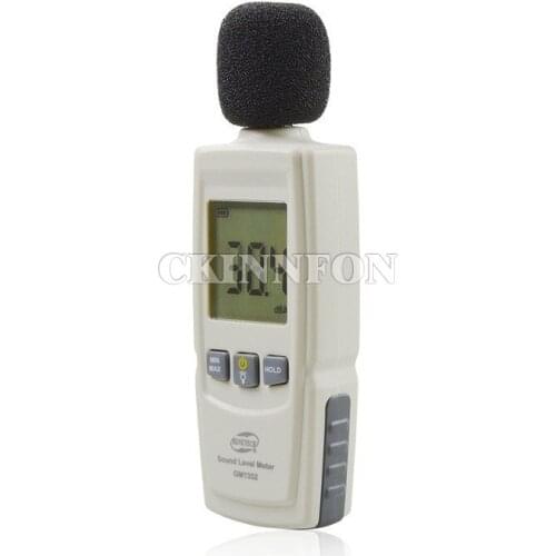 DHL 20PCS Digital Sound Level Meter Noise Volume Decibel Monitoring Tester 30-130dB GM1352
