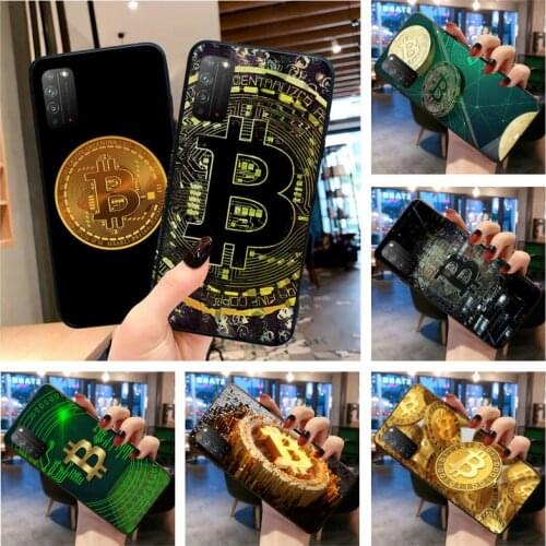 Elegant I Love Accept Bitcoin Phone Case for Huawei Honor 30 20 10 9 8 8x 8c v30 Lite view 7A pro