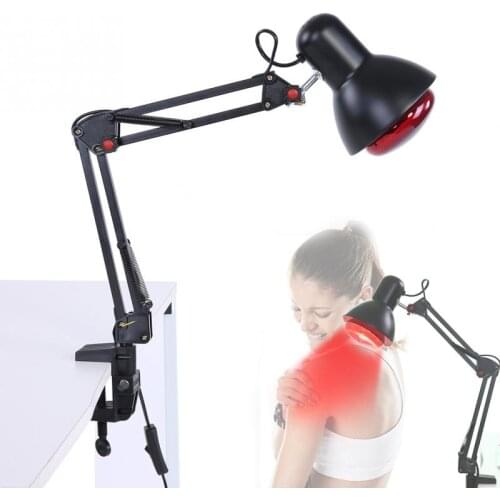 Electric Infrared Heat Lamp Heating Therapy Heating Light Therapeutic Pain Relief Health Physiotherapy Instrument Massage Health