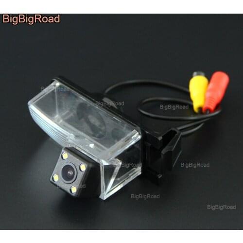 BigBigRoad For Nissan Patrol Super Safari Y6 Y62 / Tidda 2005 2006 2008 / Versa Hatchback Car Rear View Reverse Parking Camera