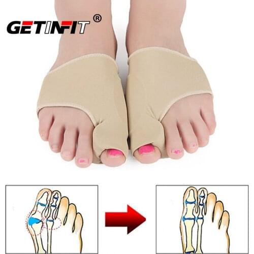 Bunion Corrector Hallux Valgus Foot Pedicure Sock Bone Thumb Toe Separators Correction Splint Foot Straightener Updated Version