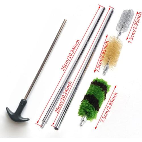 Tactics Gun Cleaning Kit Gun Tube Clean Brush Tool Set For 12GA 16GA 20GA 410GA Gauge Barrel Gun Cleaner Hunting Accessories