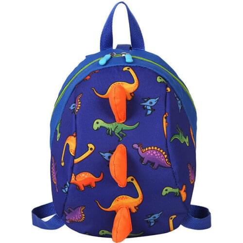 New Kids Baby Safety Harness Backpack Canvas Lovely Leash Toddler Anti-lost Dinosaur Shark Bag Fashion